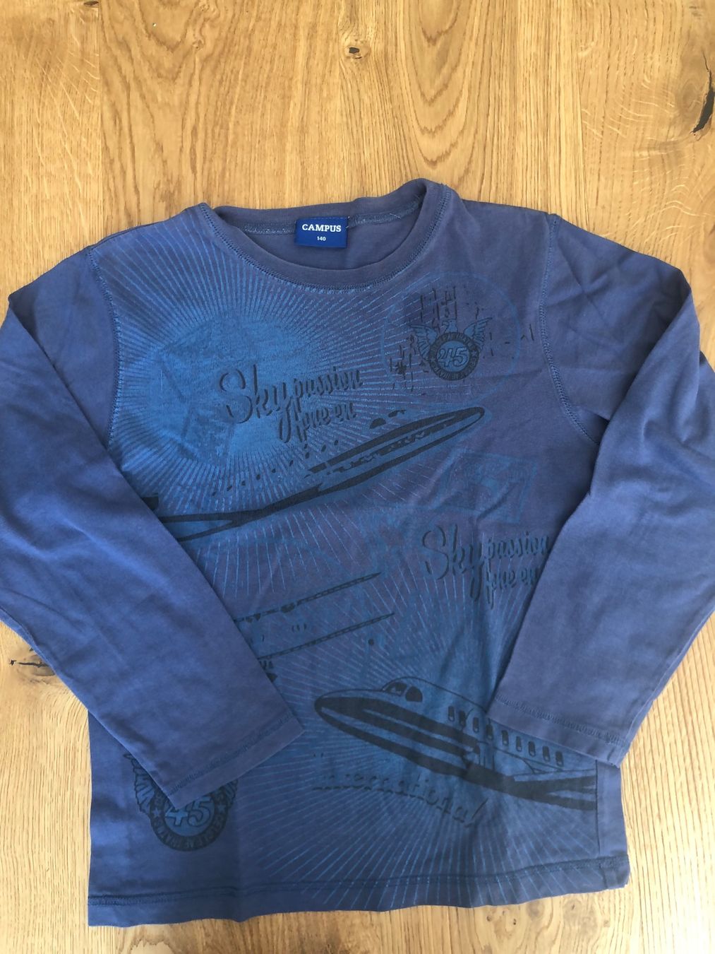 Maglioni & Felpe: CAMPUS SHIRT 140 blau – Usato da Wattwil venduto da jopara