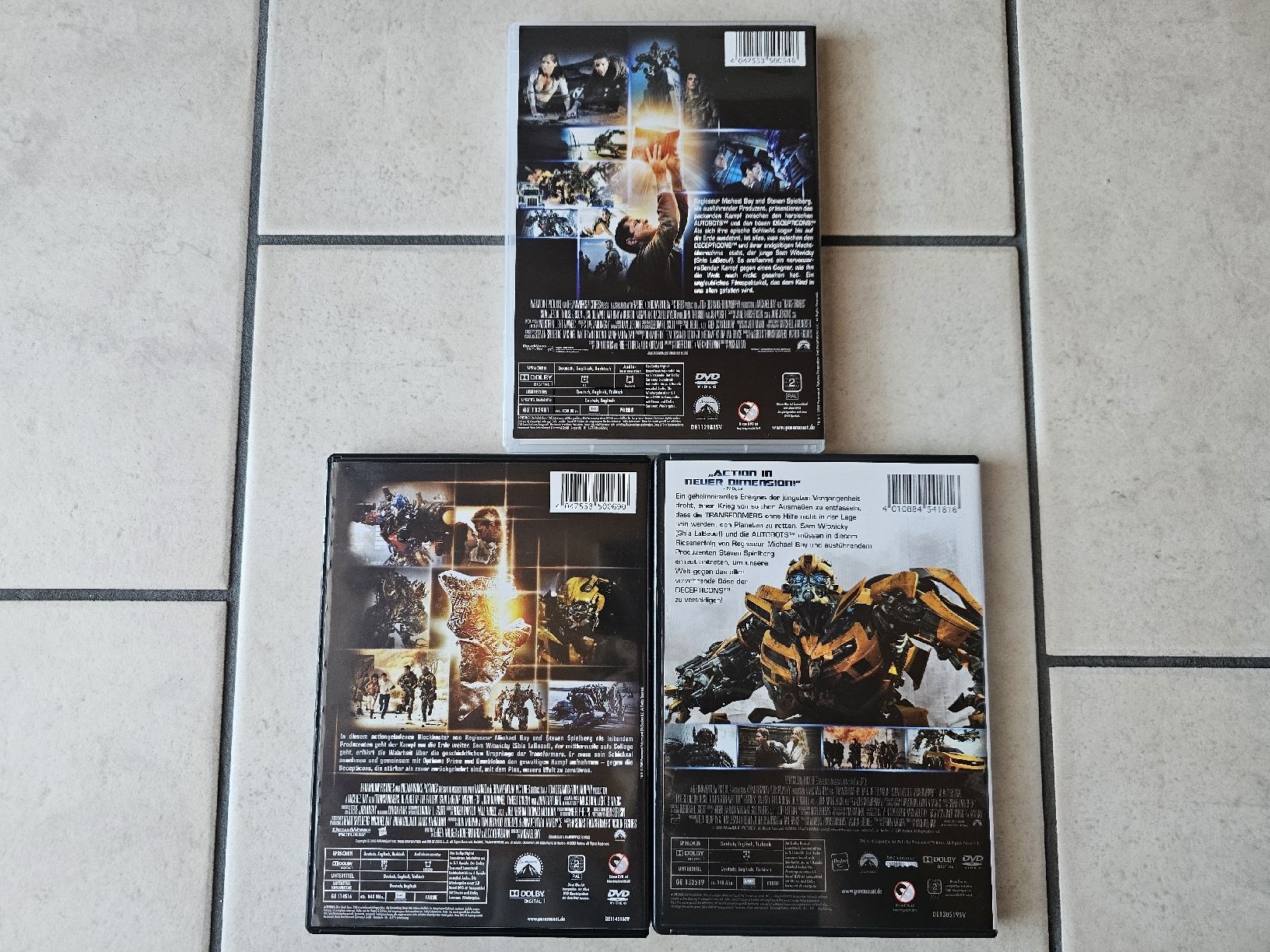 Tutti i DVDs: Transformers  -  Teile 1 - 3 – Usato da Schneisingen venduto da backstore24 1
