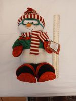 Ganz Snowman Plush Christmas Decoration 16 Inch New