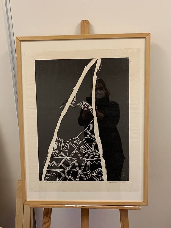Foto & Immagini: Holzdruck auf Japanpapier – Usato da Altendorf venduto da kelwitt0 1