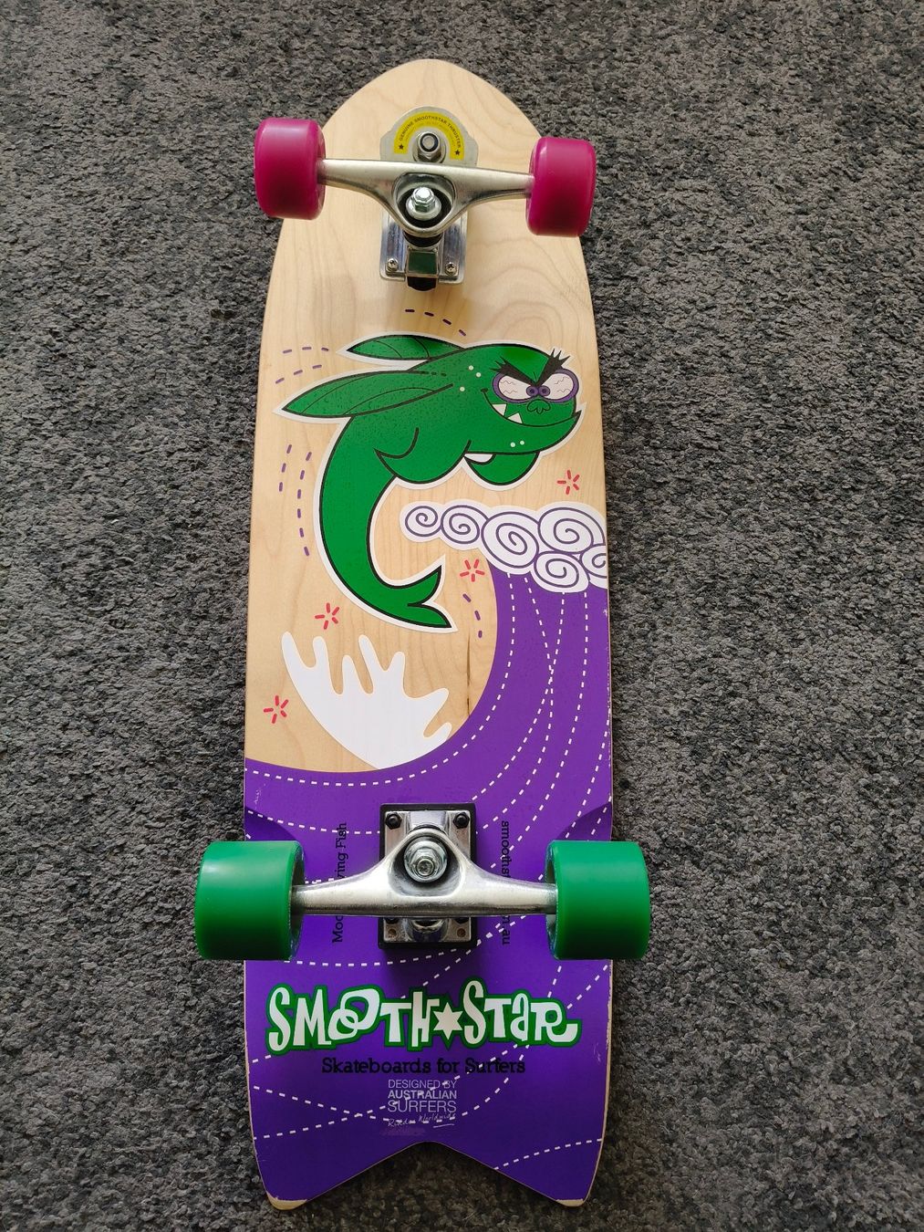 Skateboards: SmoothStar Flying Fish 32" Surfskate – Usato da Zürich venduto da mia_l8dp 1