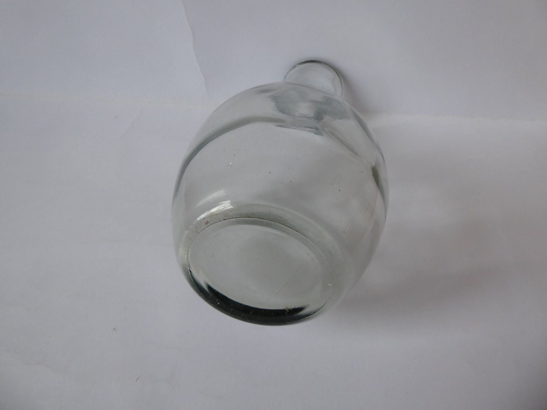 Vasen & Gefässe: Aeltere Glas Vase, 24cm, antik – Gebraucht aus Turbenthal von Panau 2