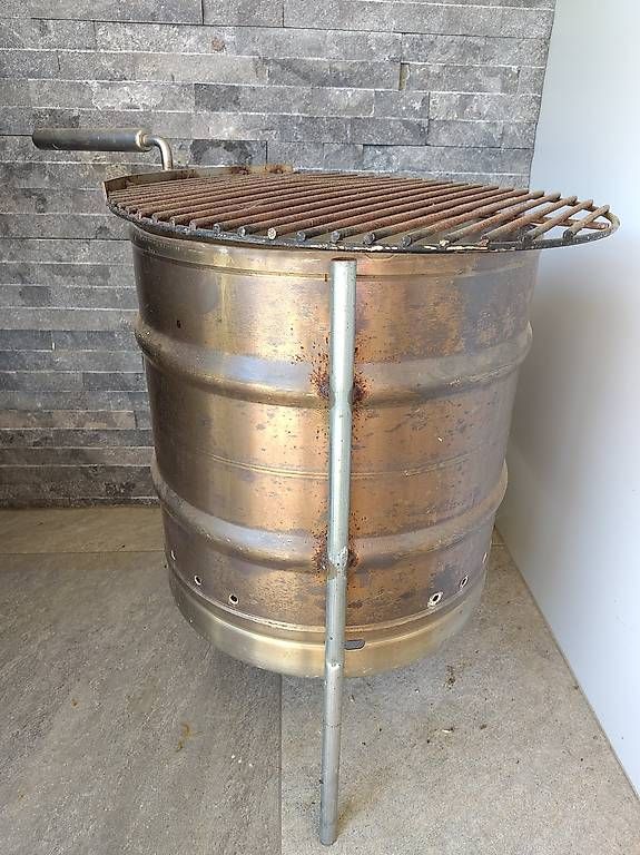 Bracieri: Feuerfass mit Grillrost – Usato da Erlinsbach SO venduto da Fluegepilzli