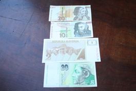 Lot 4 billets Slovenie