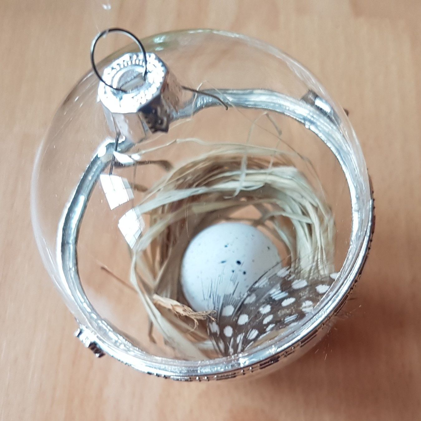 Tutte le decorazioni: 4 WUNDERSCHÖNE OSTERKUGELN - EIER / PLEXIGLAS / HANDARBEIT – Nuovo (secondo la descrizione) da Sax venduto da prinzenrollen 5