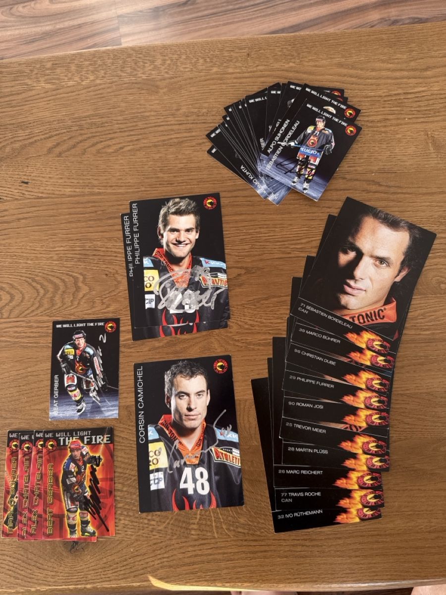 Autografi: Autogrammkarten SC Bern – Usato da Ins venduto da Mi_Ro93