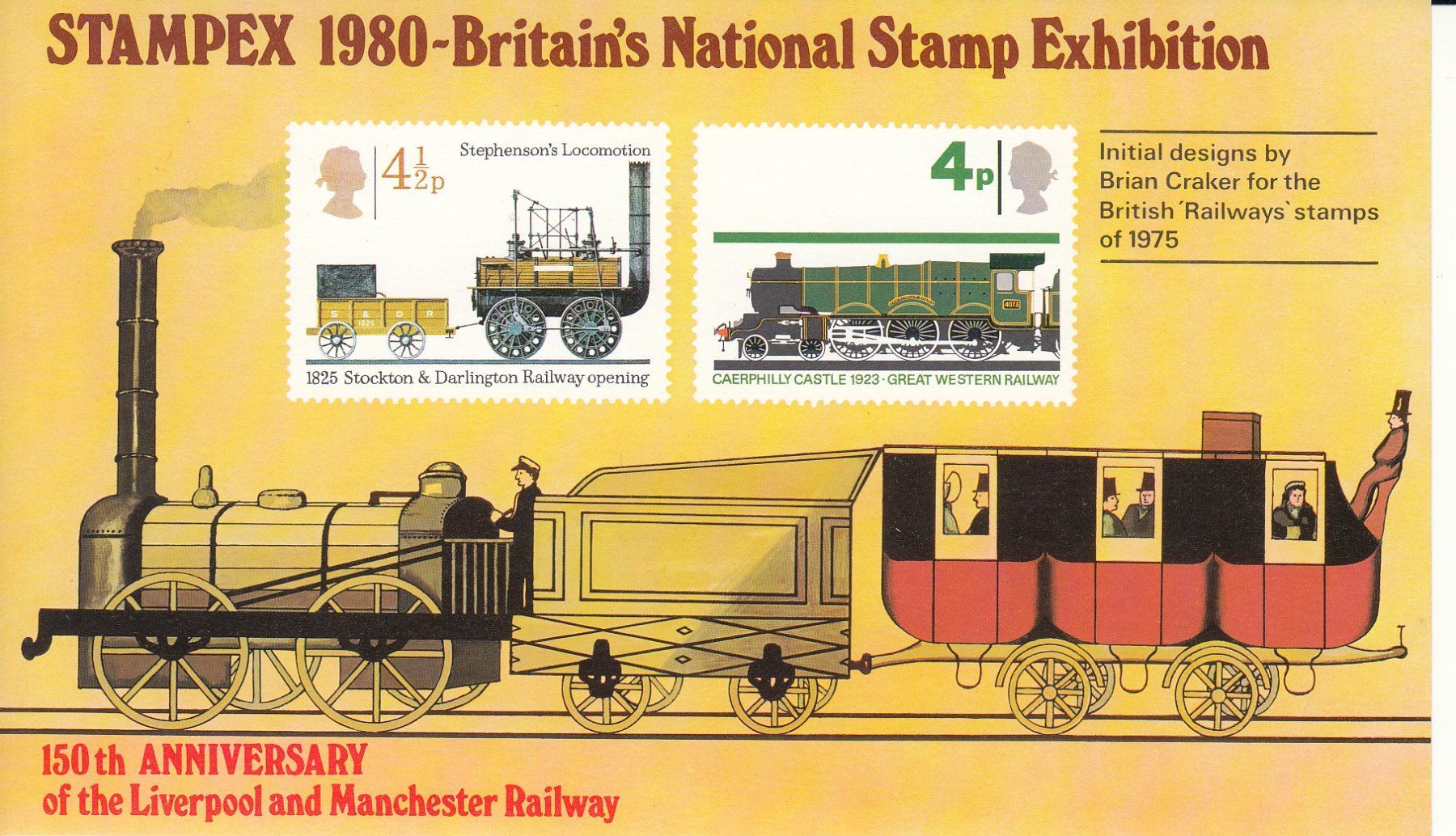 Tutti i francobolli: London Internat. Stamp Exhibition 1980 – Usato da Bürglen TG venduto da StampGraf 5
