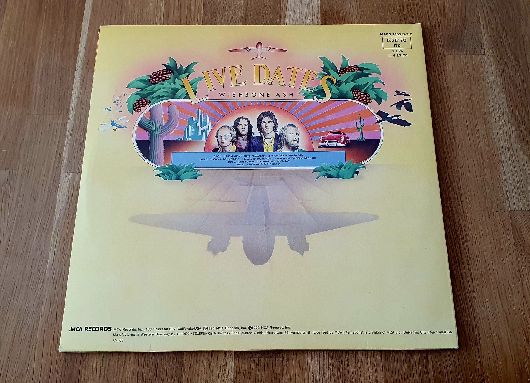 Schallplatten: WISHBONE ASH, Live Dates, 2LP, MINT- ! – Gebraucht aus Kreuzlingen von Cdschlumpf 1