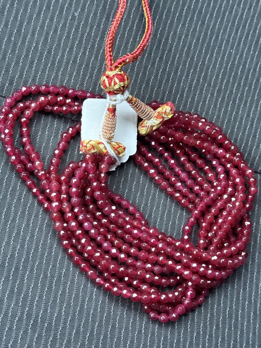 Ketten: Rote Jade Stein Kette NEU 5 Stränge – Neu und originalverpackt aus Basel von Chili007 2