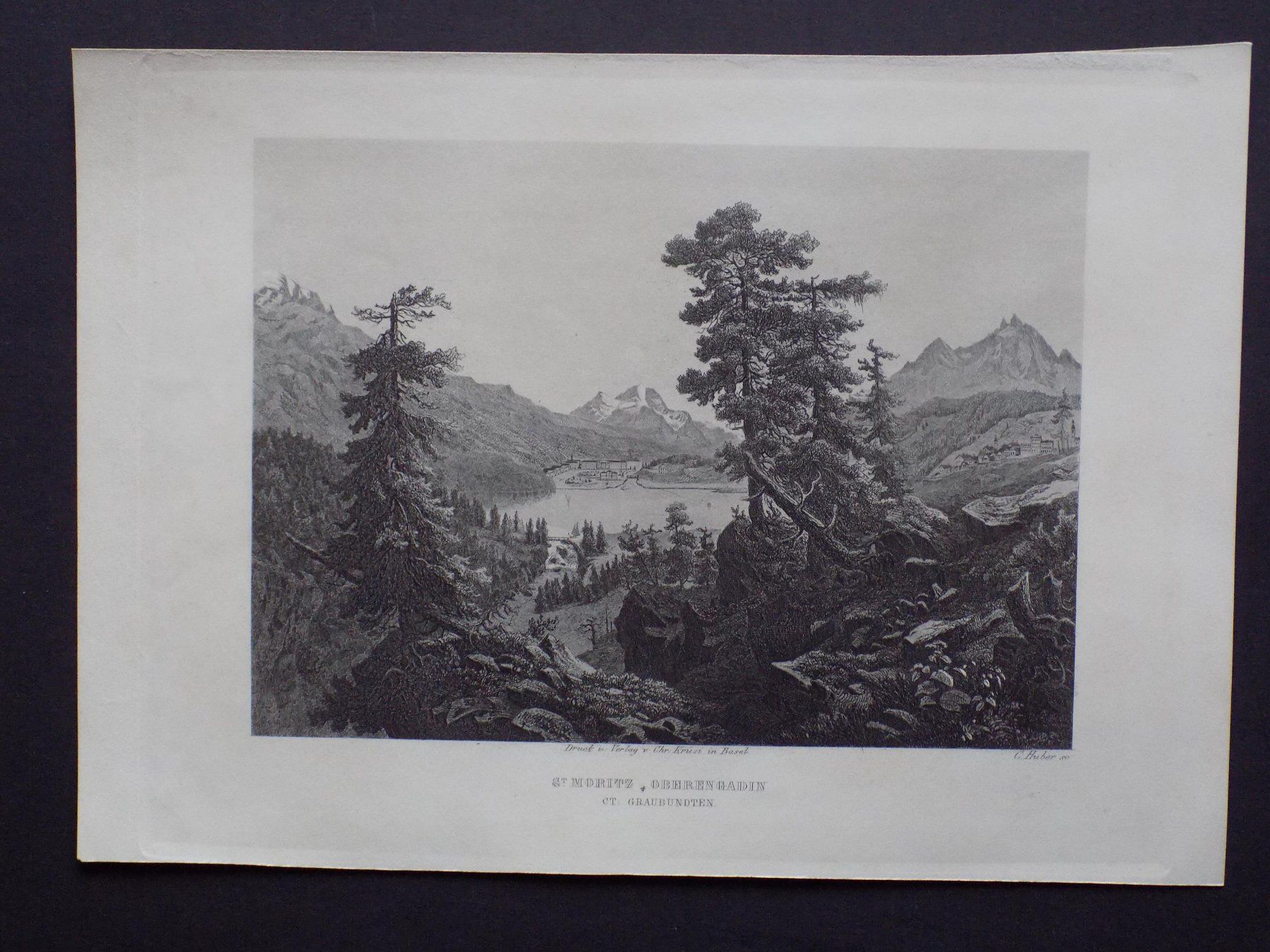 Stiche: St.Moritz Engadin – Gebraucht aus Risch von Rischli15