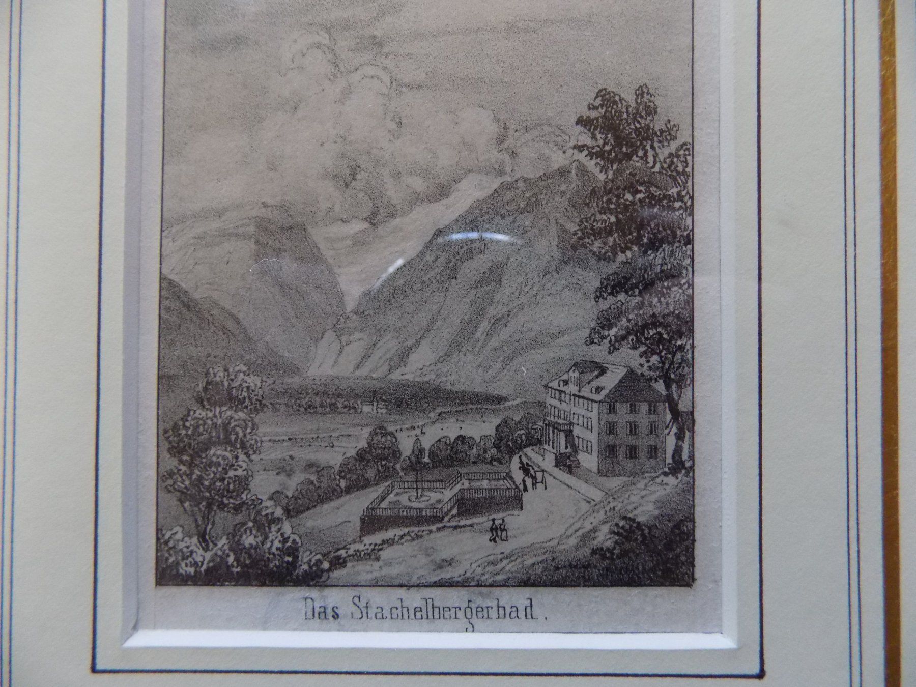 Gravures: Stachelbergbad Glarus – D'occasion à Risch par Rischli15 6