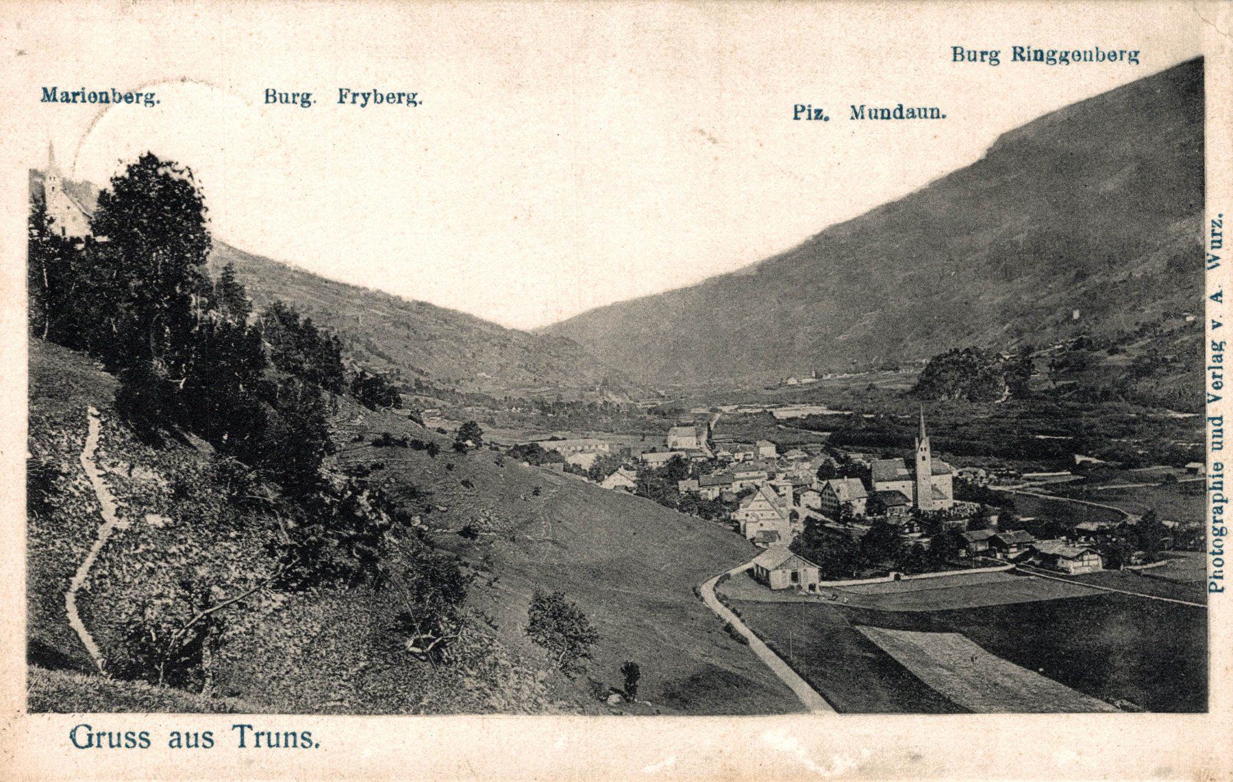 Cartes postales: Gruss aus Truns. – D'occasion à Bronschhofen par Astore