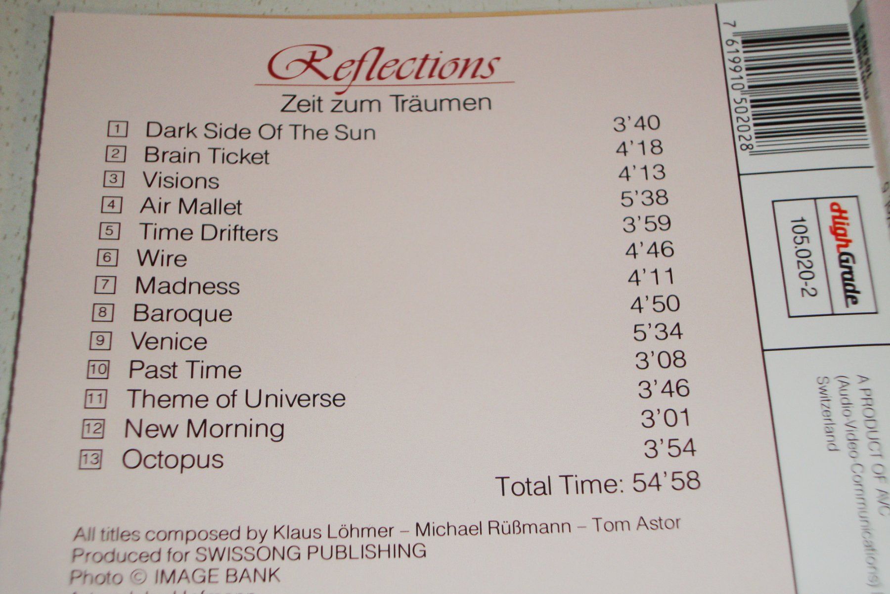 CD: 2CD's - Reflections - Zeit zum Träumen – Usato da Unterbäch venduto da xazuq 2