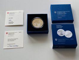 Sustenpass Künstler Zertifikat Signatur Silber 2020 Nr. 130