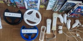 Nintendo Wii Set (Konsole, Spiele, Matten etc)