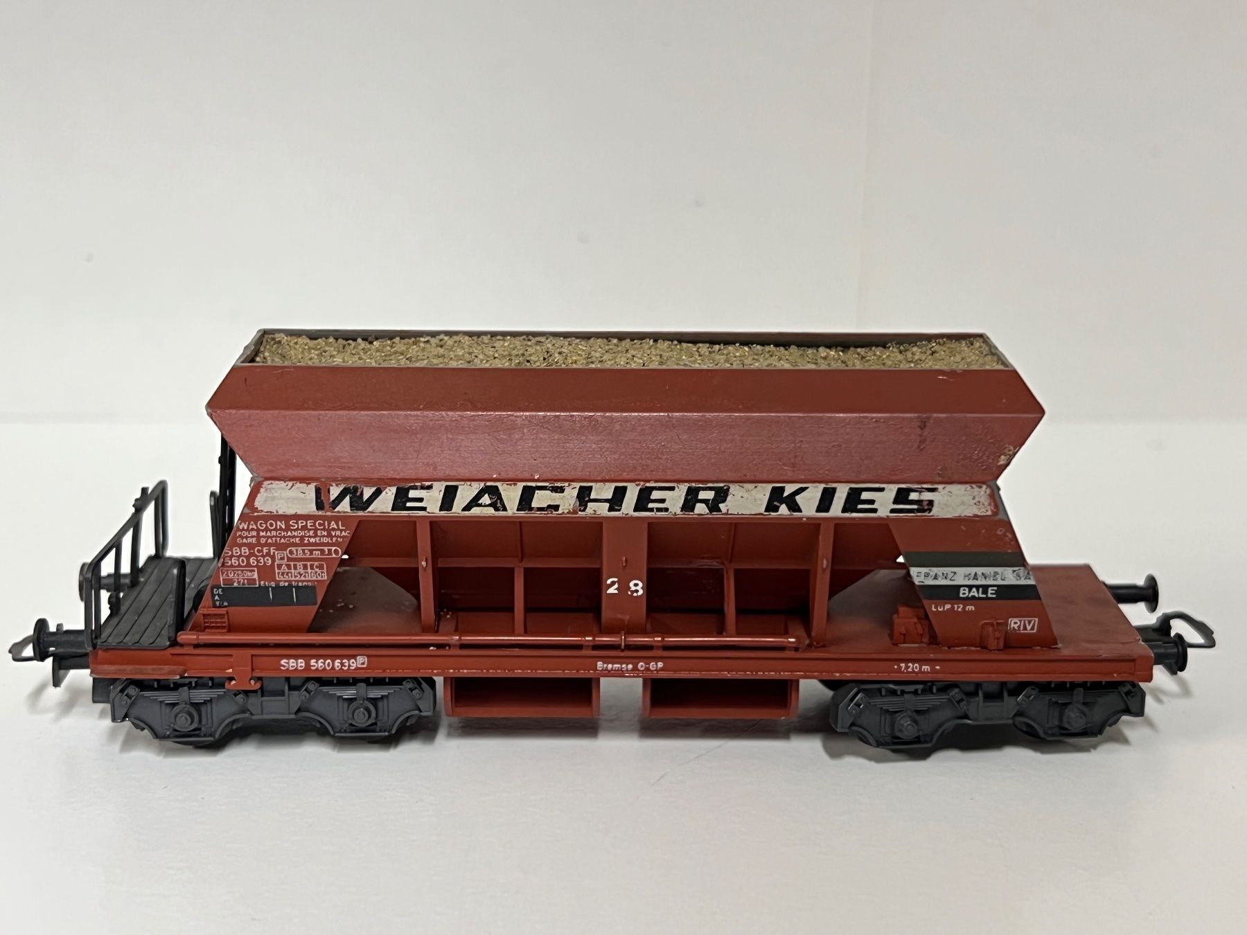 Liliput Modelleisenbahnen: Liliput WEIACHER KIES  SBB H0 DC – Gebraucht aus Neuenhof von ludovicco