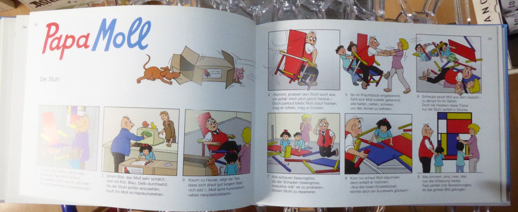 Fumetti: Papa Moll Band 19 entdeckt die Kunst – Usato da Gossau SG venduto da tenerife11 8