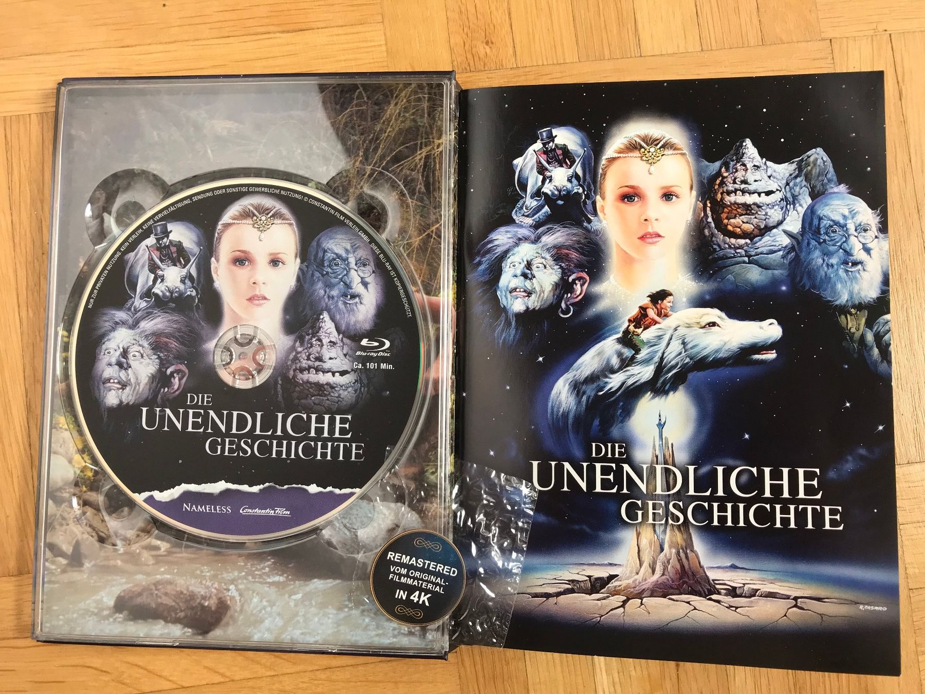 Alle DVDs: Die unendliche Geschichte - Mediabook Cover A - Blu-ray +DVD – Gebraucht aus Zürich von Malcom 1