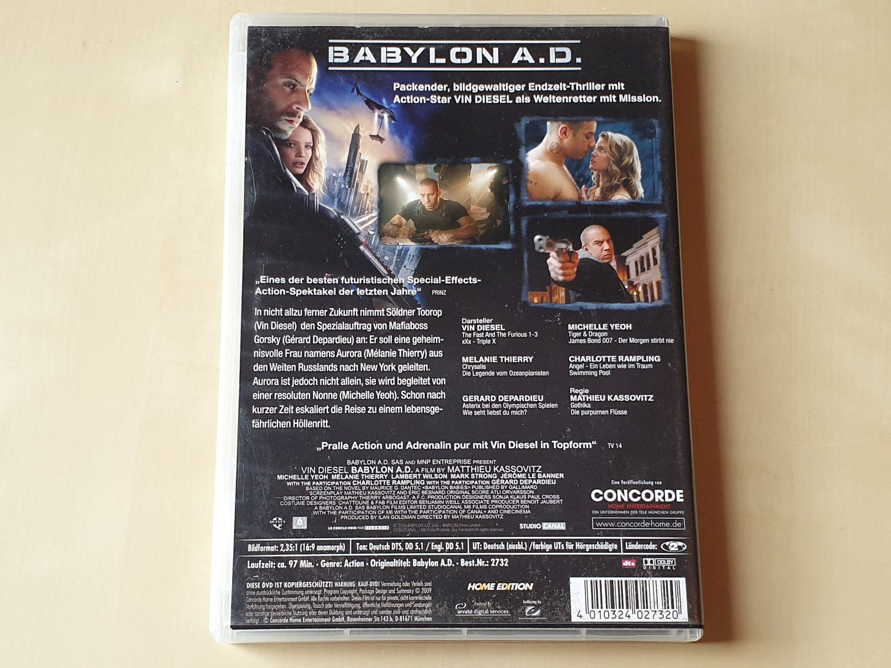Alle DVDs: Babylon A.D. – Gebraucht aus Stansstad von collectorsshop 1