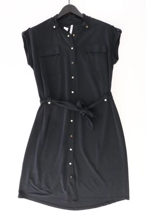 Summum Kurzarmkleid Gr. L neuwertig mit Gürtel schwarz