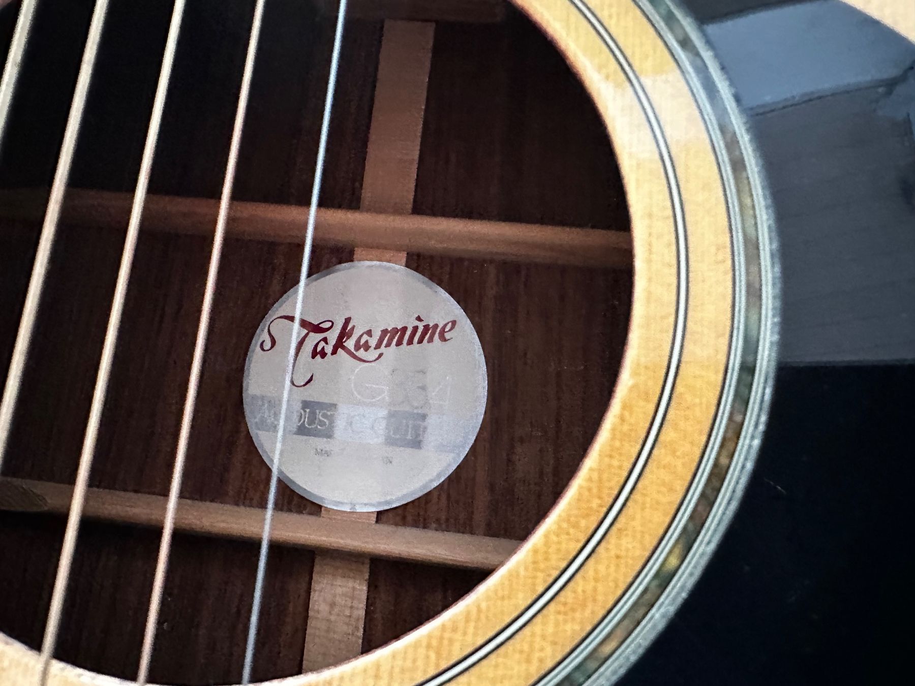 Takamine Strumenti musicali: Western Gitarre mit Tasche TAKAMINE – Usato da Urdorf venduto da nochmalbrauchen 1