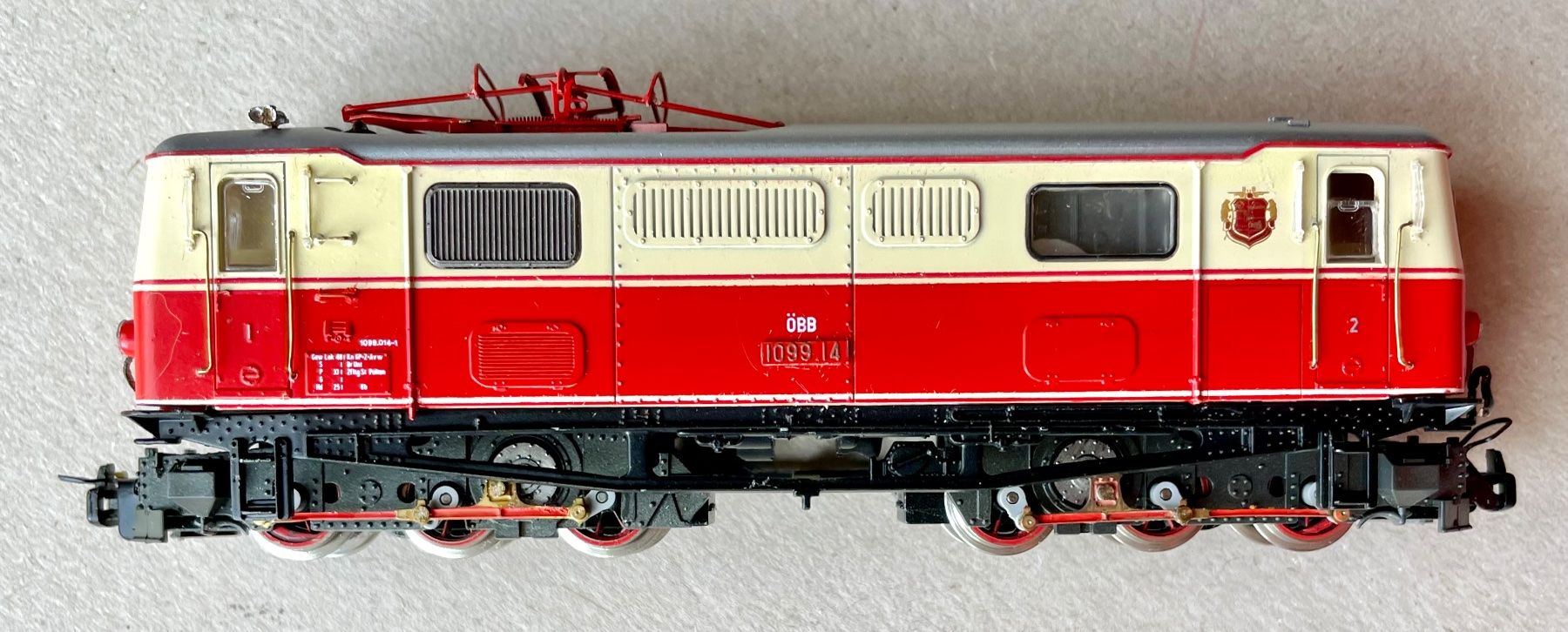 Modellini di ferrovie: 1099.14 Stängl E-Lok Mariazeller Bahn – Nuovo e nell'imballaggio originale da Root venduto da dioramabau