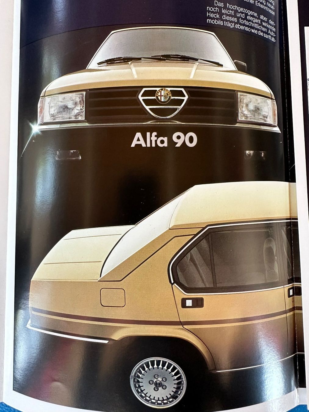 Alfa Romeo Documenti: Prospekt  Alfa  90 – Usato da Boswil venduto da pavo1 1