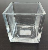 Teelichthalter Glas, Windlicht Glas, klar für Deko!