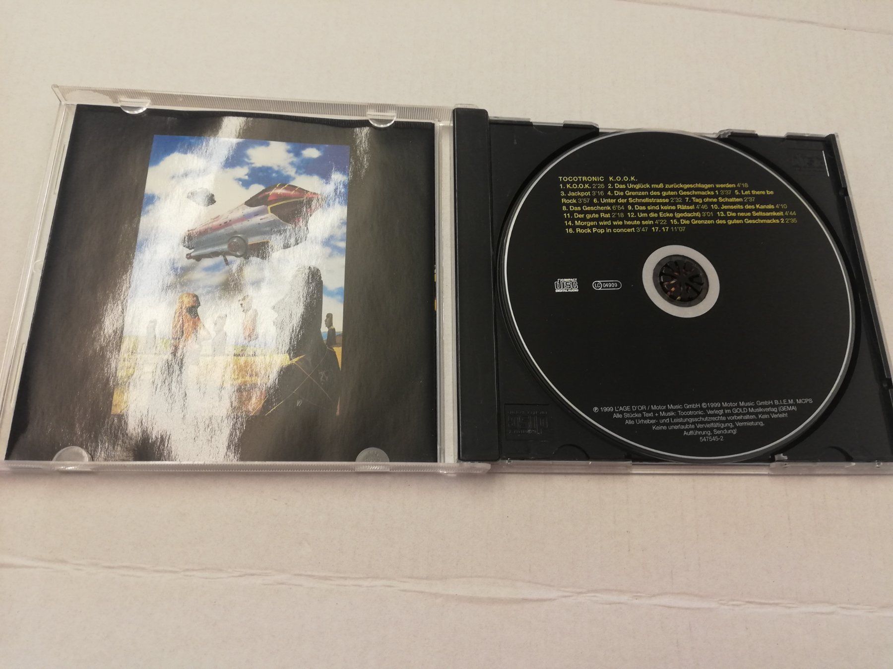 CD: TOCOTRONIC - K.O.O.K. – Usato da Bern venduto da Vinylsound.ch 2