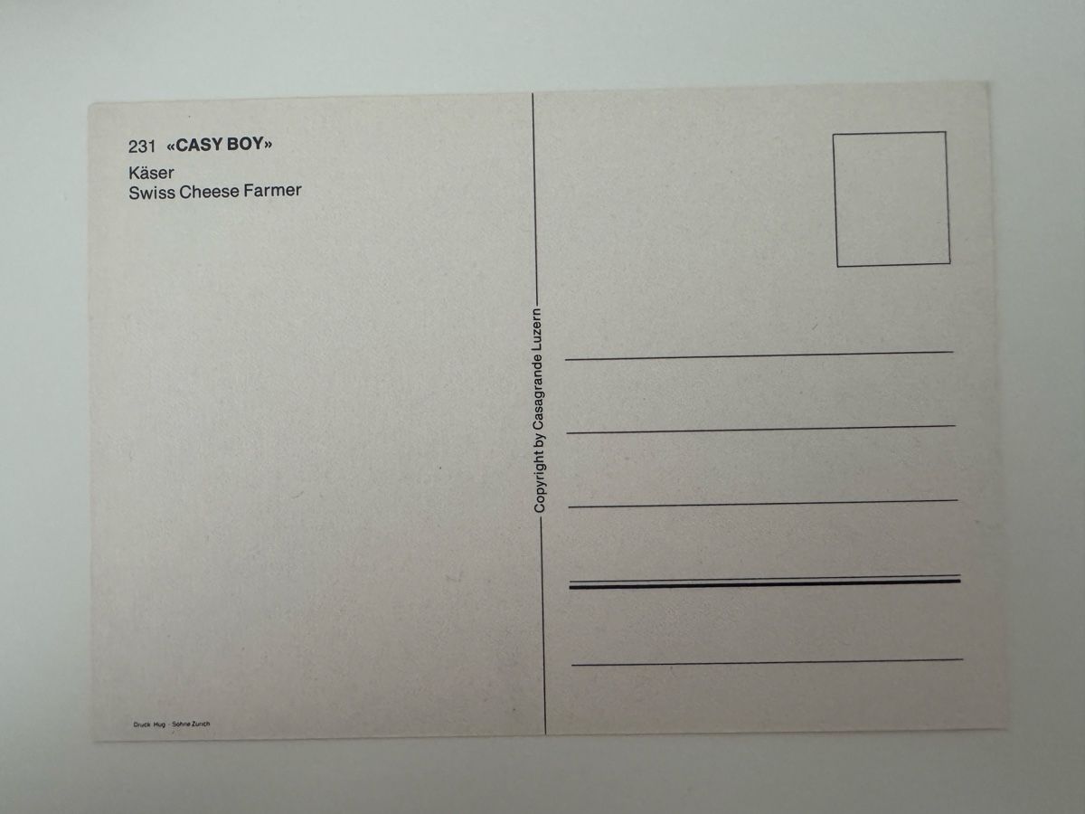 Cartoline postali: Postkarte - “Casy Boy” - NEU! – Nuovo (secondo la descrizione) da Sins venduto da sum_lv6d 1