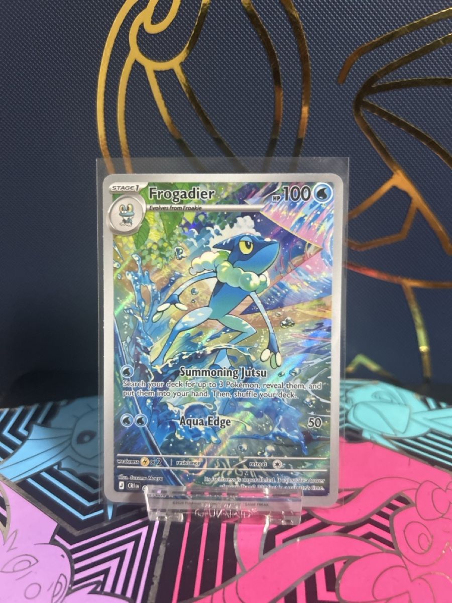 Pokémon Cartes à collectionner: Frogadier (CRI 089) EN – Neuf (Voir description) à Thun par ken2009