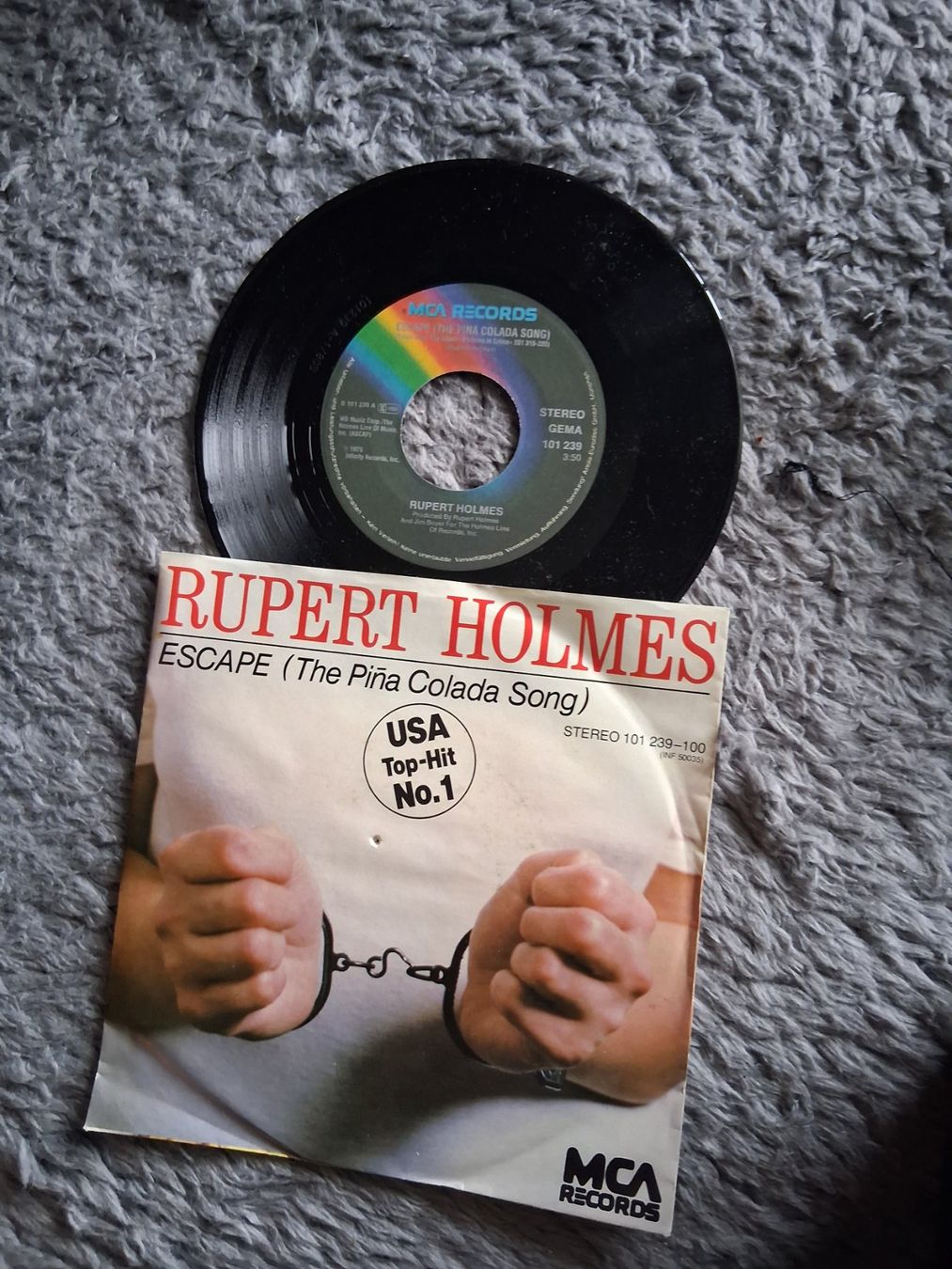 Dischi in vinile: RUPERT HOLMES        ESCAPE     7NER SINGLE – Usato da Wetzikon ZH venduto da Ramones01