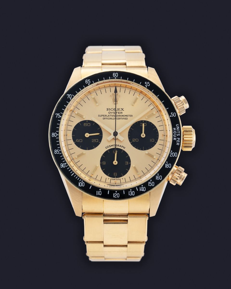Rolex Uhren: Cosmograph Daytona in Gelbgold – Gebraucht aus Zürich von DirectSalesZurich
