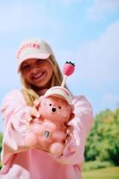 2026 Starbucks Bearista Bear Cup Tumblers Strawberry Topper 