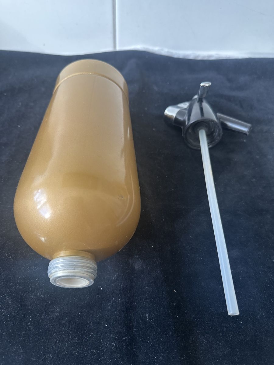 Bottiglie: Sodasiphon, Sparklets Syphon BOC, Vintage, Gold – Usato da Zürich venduto da Chaeffeler 4