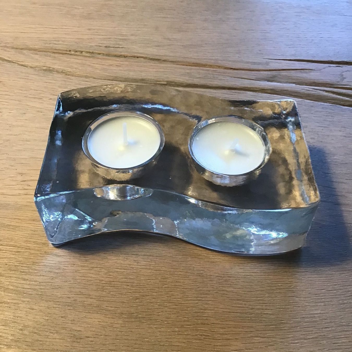 Portacandele: Kerzenhalter aus Glas – Nuovo e nell'imballaggio originale da Frenkendorf venduto da silasho