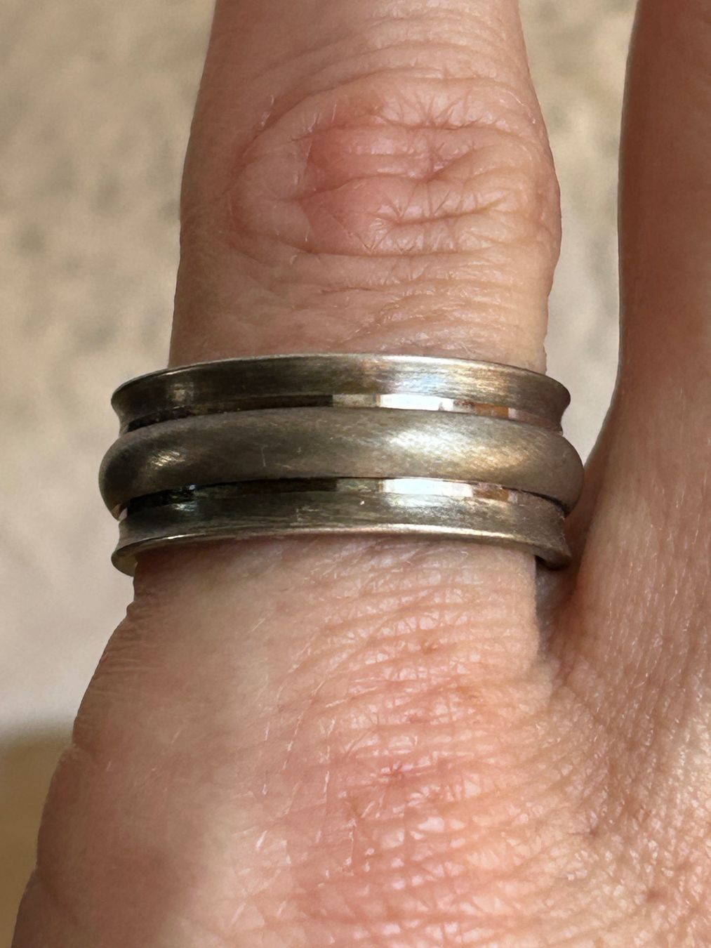 Ringe: Silberring bauchig TIMELESS (Gr. 55) – Gebraucht aus Dittingen von Bijoubelle