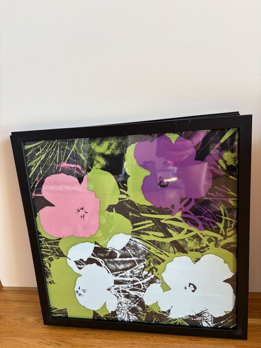 Poster & Bilder: 4 x Andy Warhol Blumen Bilder   Set  mit Rahmen neu – Neu (gemäss Beschreibung) aus Zürich von Sundaygirl 8