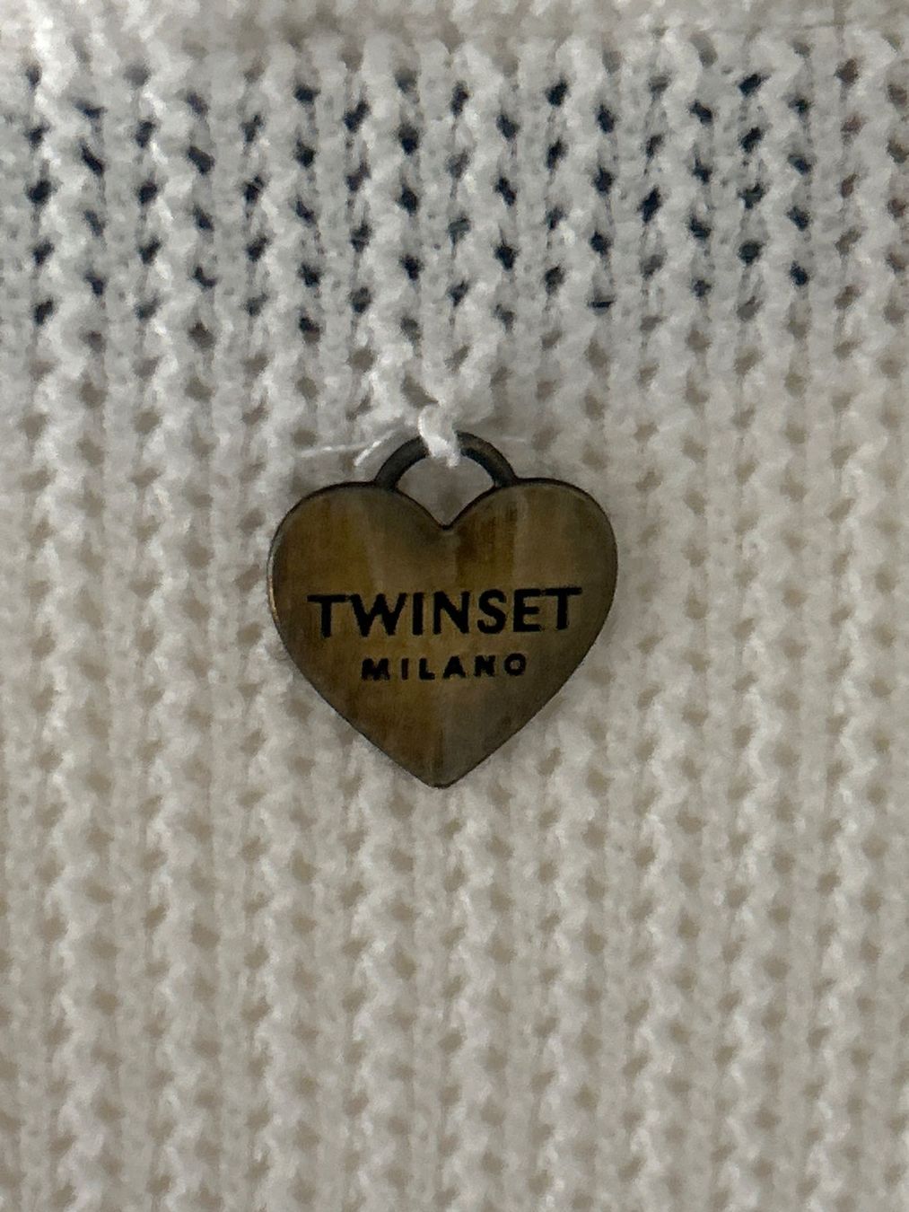 Twinset Maglioni & Felpe: Kurzarm Pullover Damen ecrufarbig von Twinset Milano Gr. S – Usato da Brunnen venduto da Nala2929 6