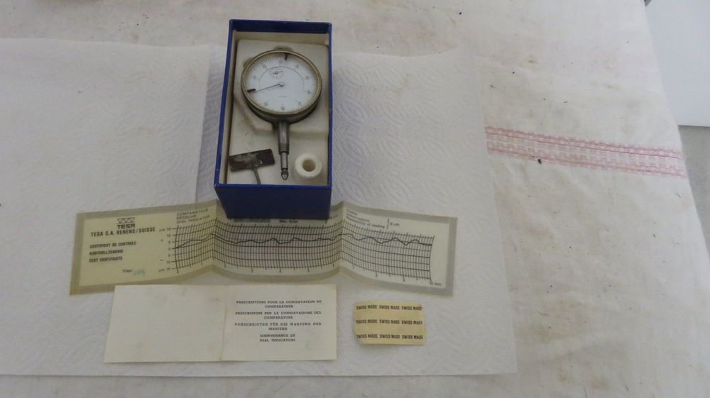 Messuhr der Firma TESA in Originalbox Kaufen auf Ricardo