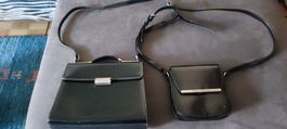 Schwarzes Handtaschen Set - zeitlose Klassiker👜👜