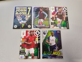 Premier League, Kartenlot, Aston Villa, Nottingham,Tottenham