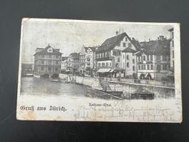AK  1901 Gruss aus Zürich fleckig    (G1299)