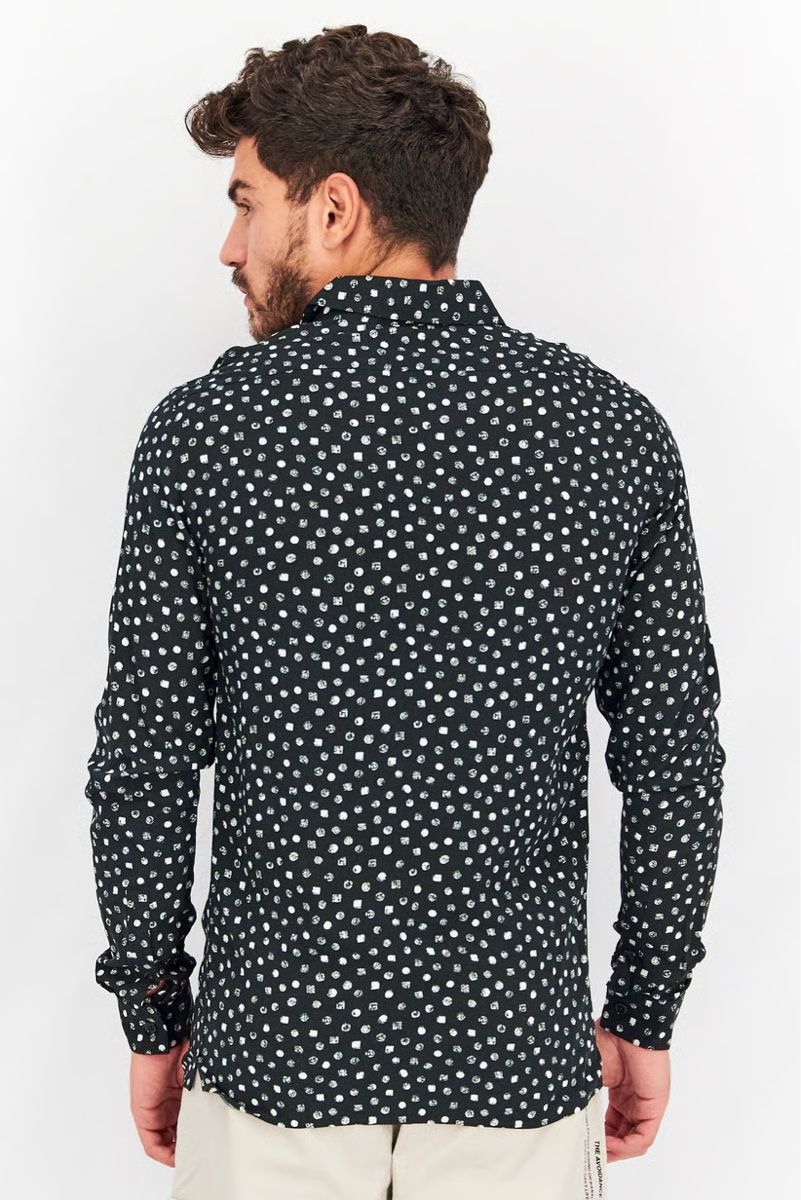 Kooples Camicie: The Kooples Men Microdots Relaxed Fit Button Down Shirt – Usato da Münchenstein venduto da B771 3