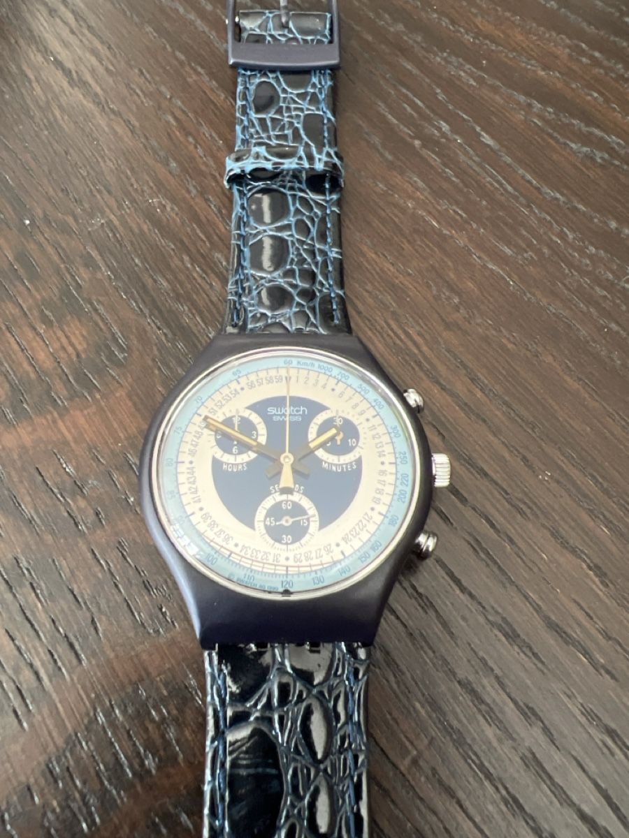 Swatch Uhren: Swatch Chrono (SCN102) Silver Star – Neu und originalverpackt aus Künten von Spike17 1
