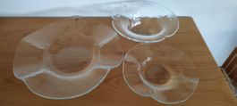 3 Obstschalen Glasi Hergiswil