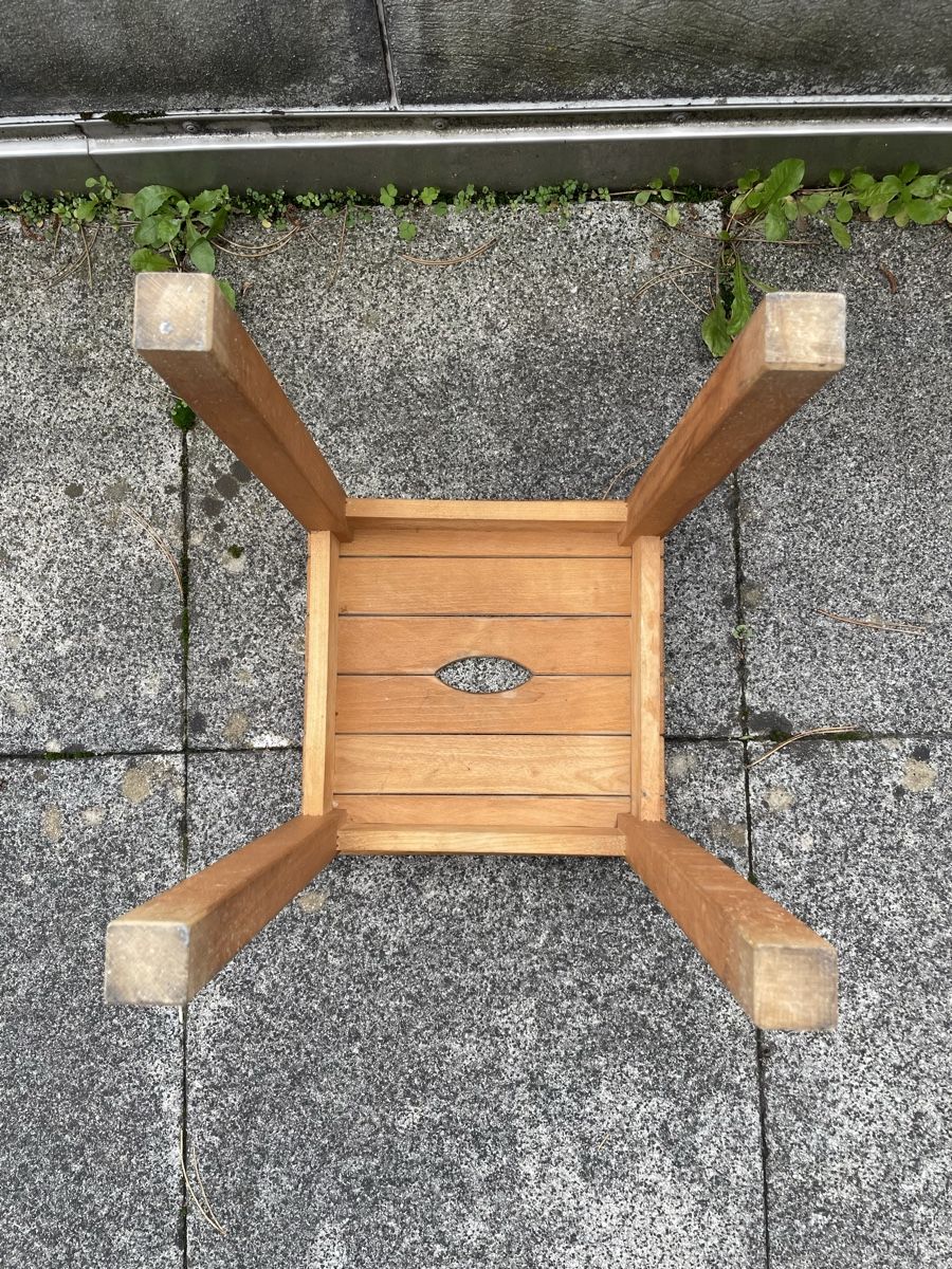 Hocker: Ancien Tabouret en Bois – Gebraucht aus Vallamand von Bricbracbroc82 5