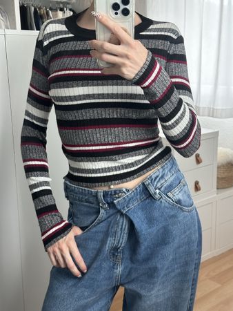 Damen Pullover gestreift Grösse XS H&M 