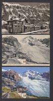 Jungfraubahn   -   7 alte Ansichtskarten