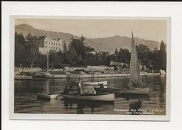 AK ca1930 Pensionat Bon Rivage La Tour pres Vevey